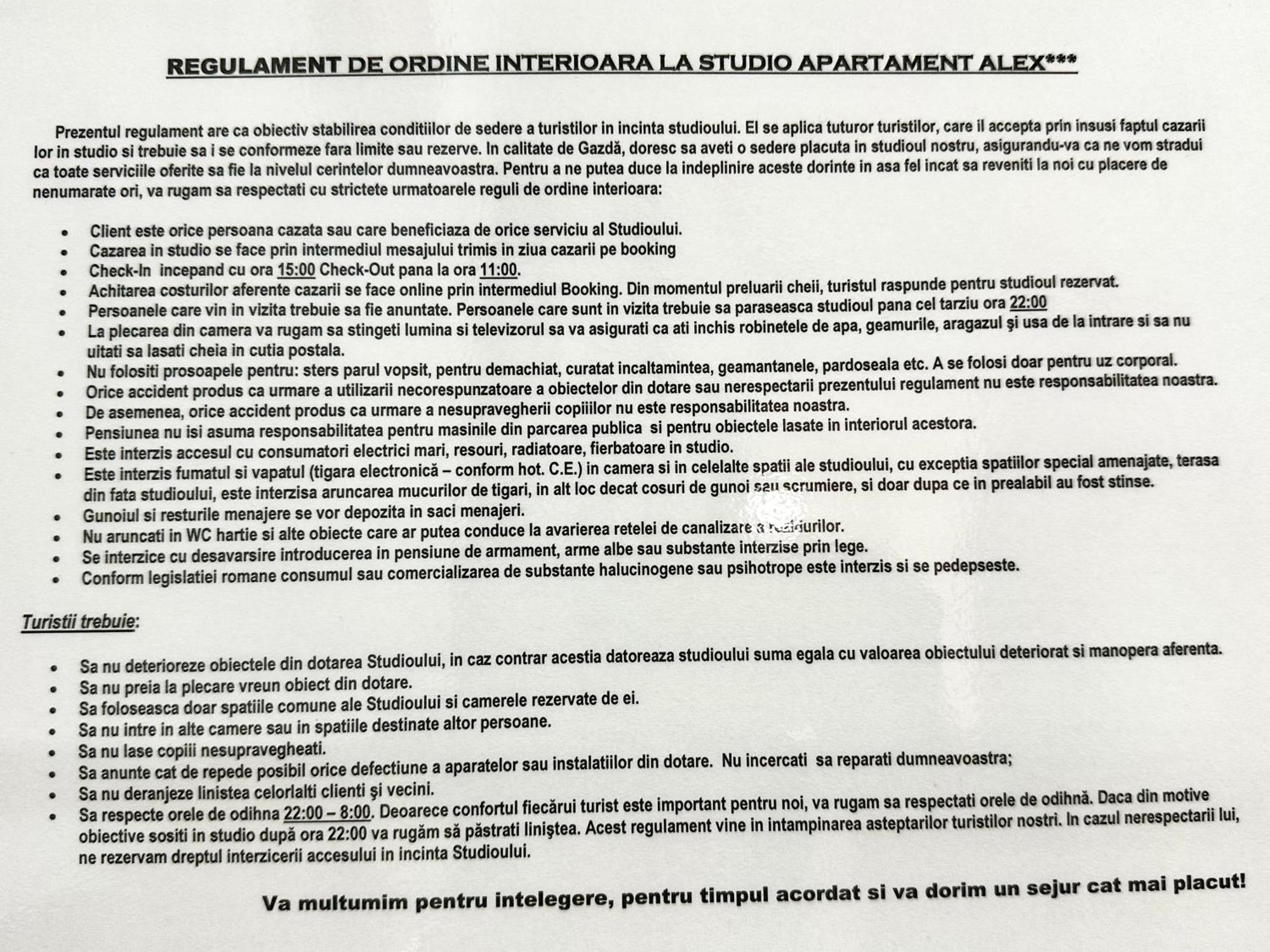 Appartamento Studio Apartament Alex Sibiu Esterno foto